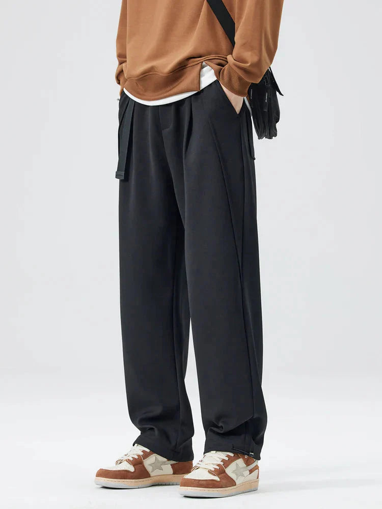 Soft Mens Jogger Pants with Elastic Waistband