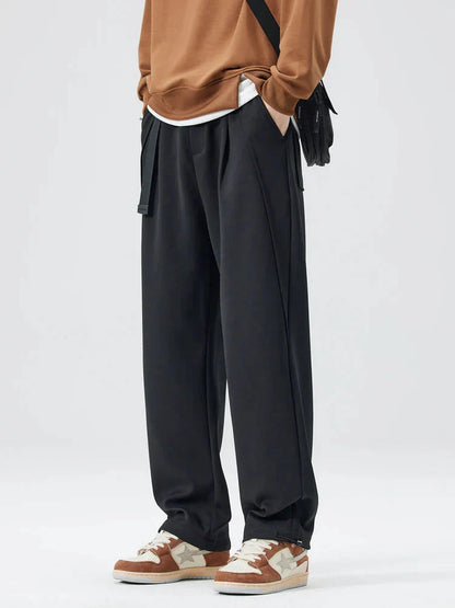 Soft Mens Jogger Pants with Elastic Waistband