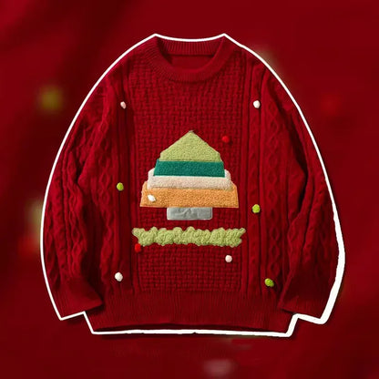 Classic Cozy Cable Knit Sweater - Nocini