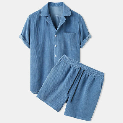 Casual Breathable Men's Summer Outfit Set