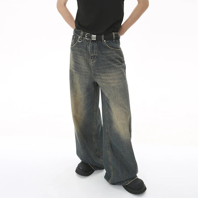 Comfortable Loose Fit Men's Winter Jeans