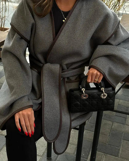 Delicate Floral Women's Coat