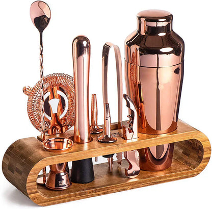 Premium Metal Cocktail Bar Set Essentials