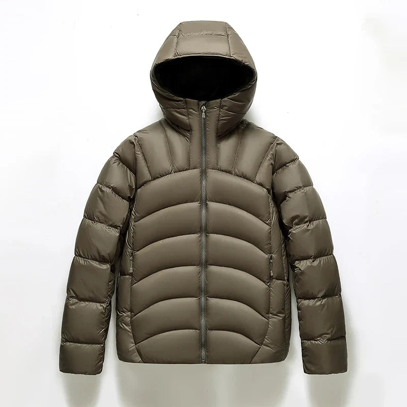 Warm Quilted Puffer Parka Jacket