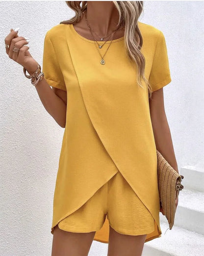 Elegant Soft Cotton Twin Set for Women