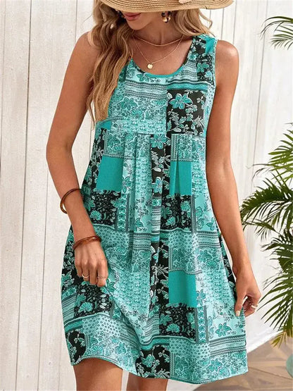 Chic Strapless Summer Dress