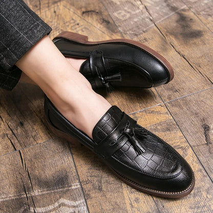 Luxury Slip On Dress Shoes