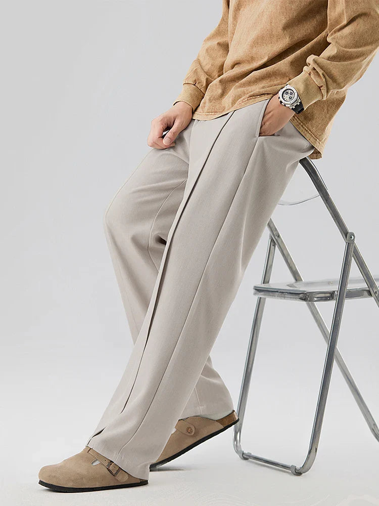 Classic Fit Flat Front Pant