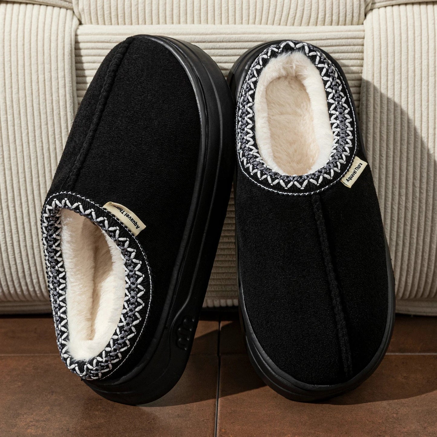 Cozy Fleece Indoor Slippers