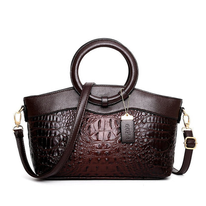 Classic Ladies Genuine Leather Handbag