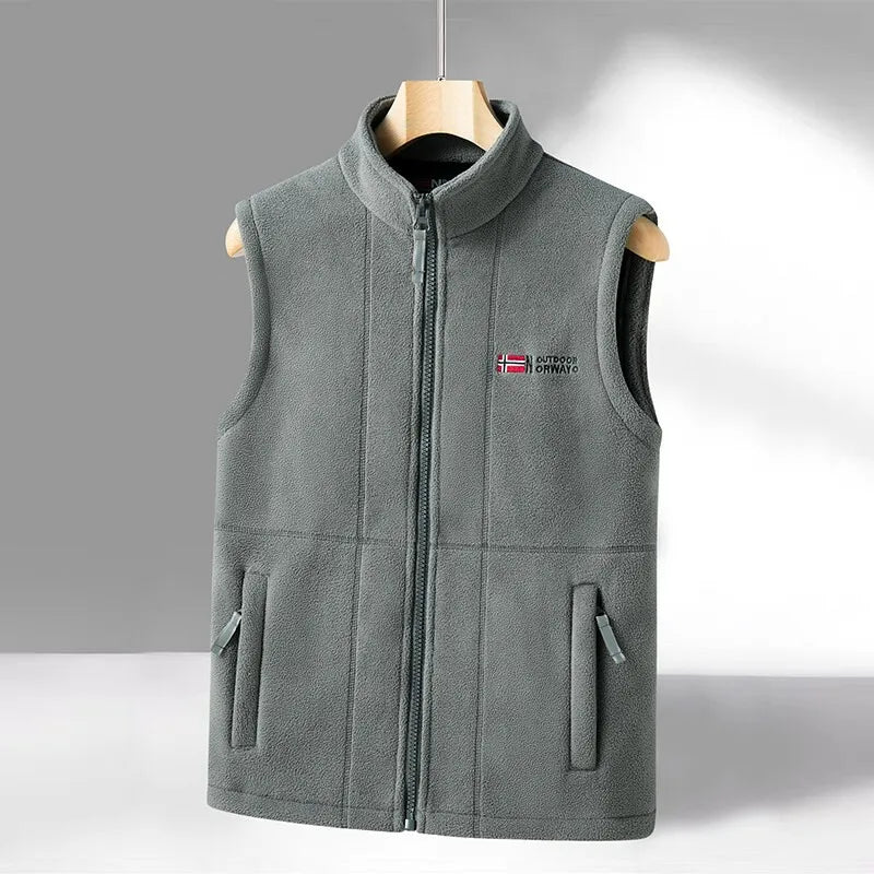 Warm Fleece Gilet Vest