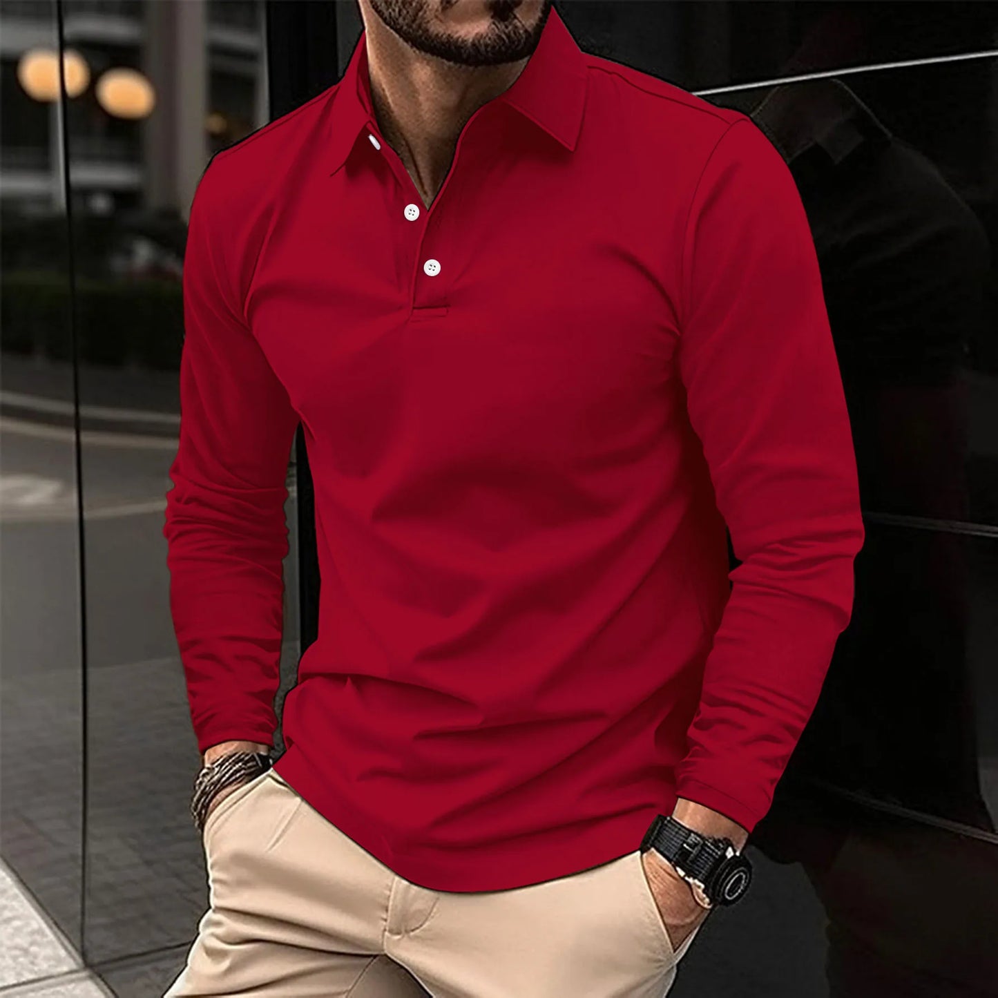 Slim Fit Men's Polo Shirt