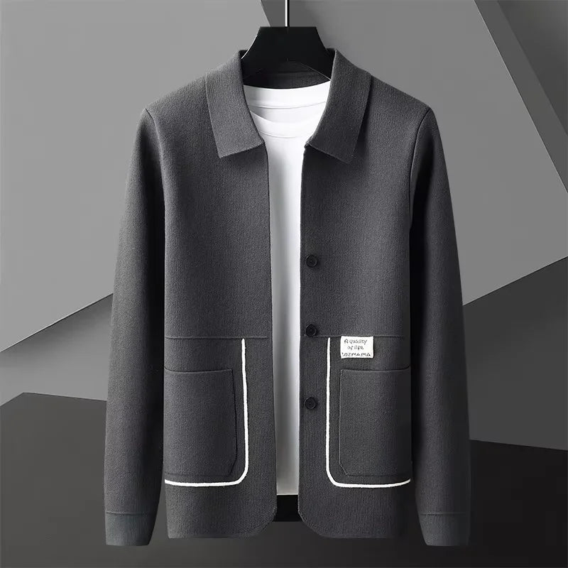 Cozy Crew Neck Sweater Cardigan