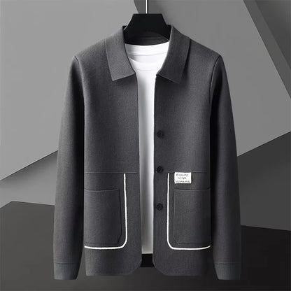 Cozy Crew Neck Sweater Cardigan