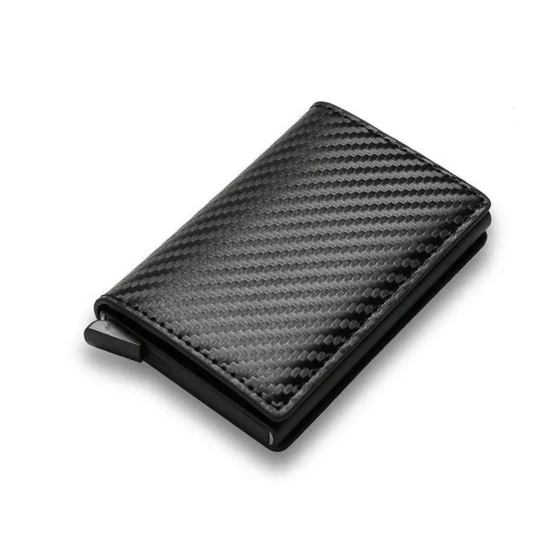 Thin Leather Card Wallet for Men - Compact & Stylish Design