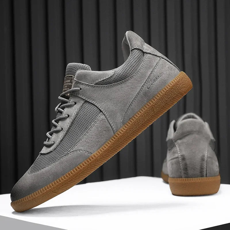 Soft Suede Low Top Casual Sneaker