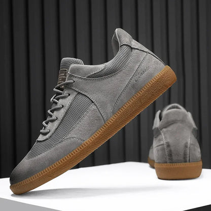 Soft Suede Low Top Casual Sneaker