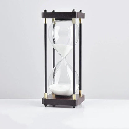 Simple Wooden Hour Glass Timer