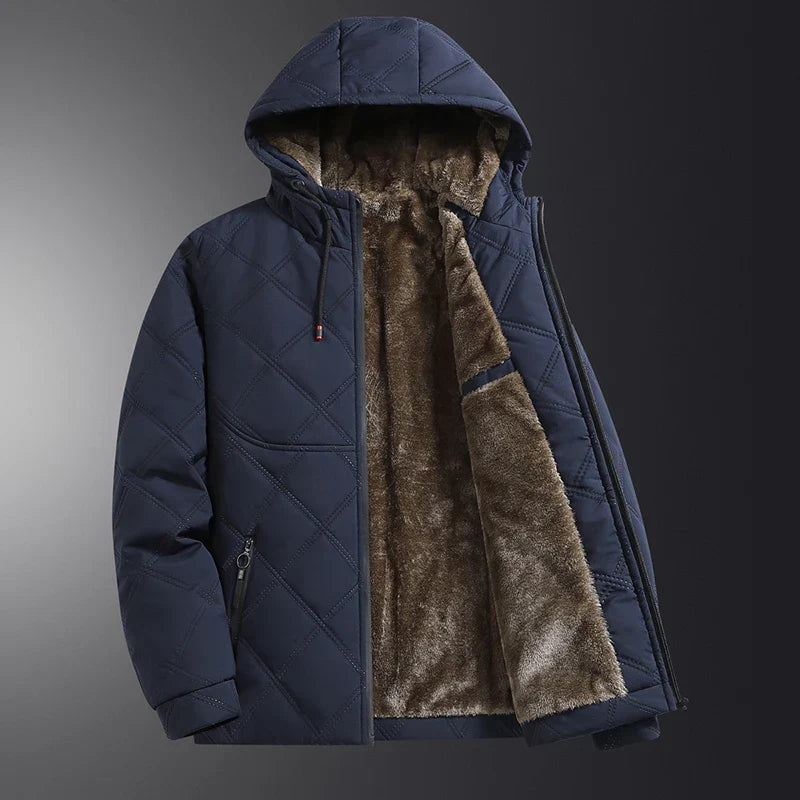 Casual Quilted Parka Jacket - Nocini