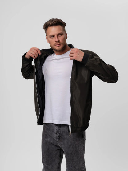 Men's Zip Up Flight Jacket