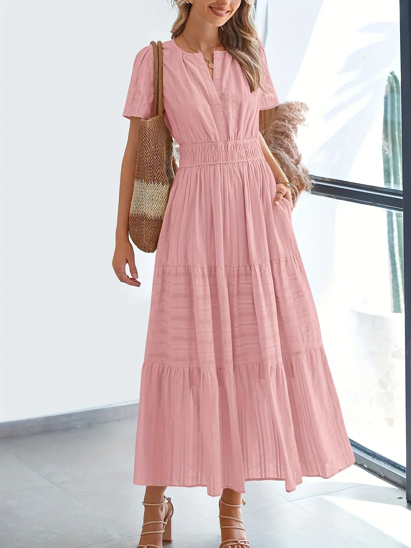 Simple Casual Sundress - Nocini