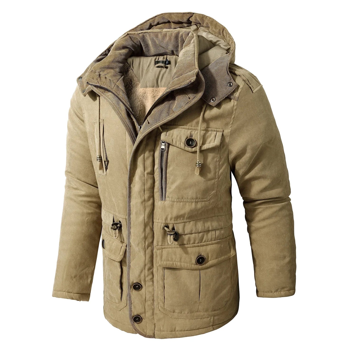 Warm Winter Parka Jacket