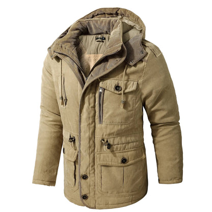 Warm Winter Parka Jacket