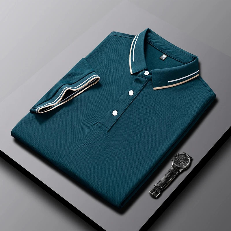 Slim Fit Breathable Polo Shirt