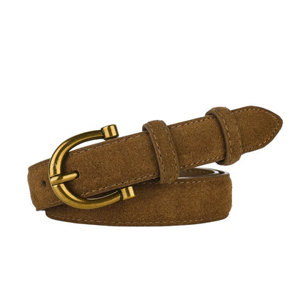Flexible Waist Belt | Gold Tone Ladies Belt