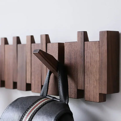 Simple Wooden Hanging Coat Hook - Nocini