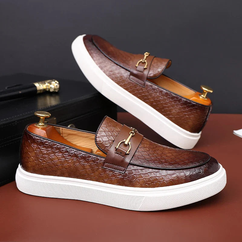 Luxury Leather Tassel Loafer