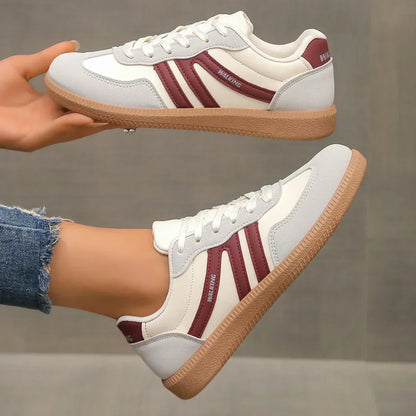 Classic Casual Lace Up Sneakers for Daily Wear