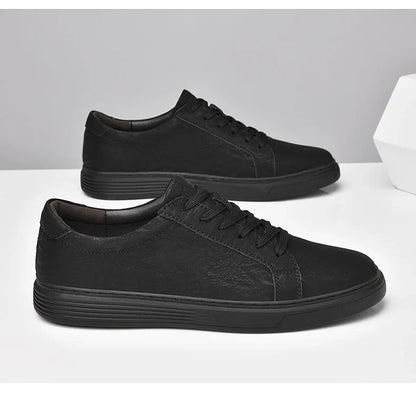Authentic Real Leather Low Top Sneaker
