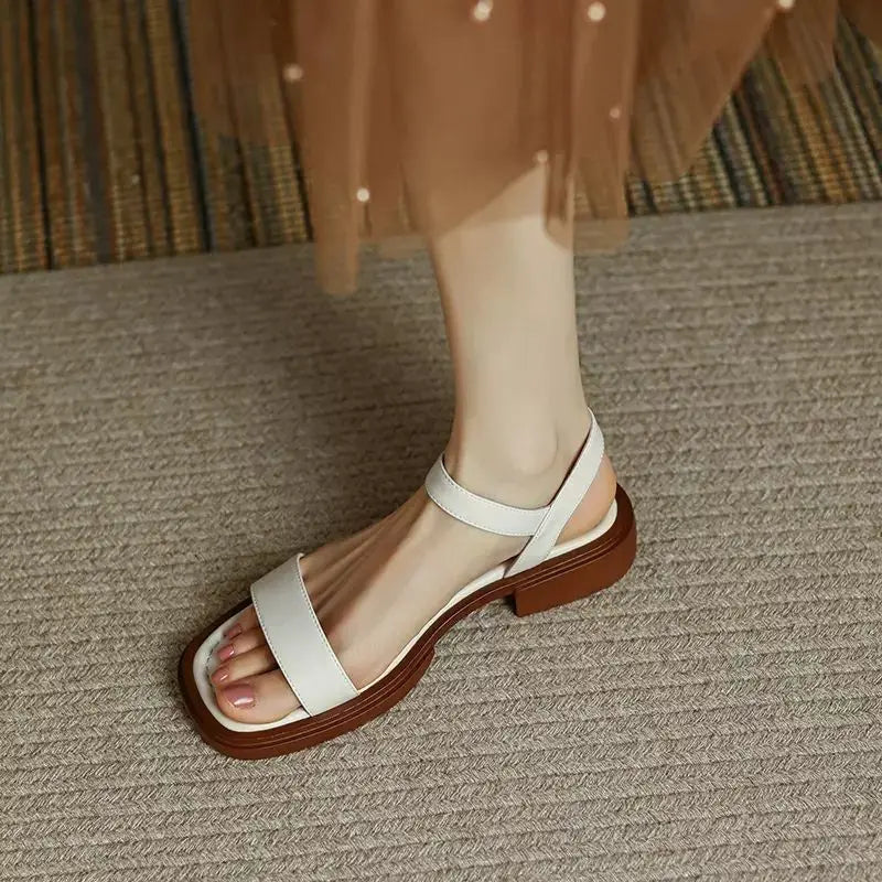 Cruelty Free Synthetic Leather Sandals