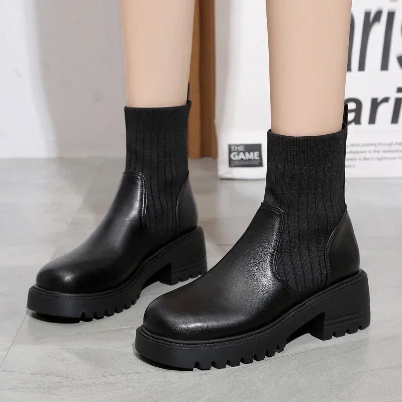 Elegant High Heel Ankle Boot - Nocini