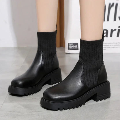 Elegant High Heel Ankle Boot - Nocini