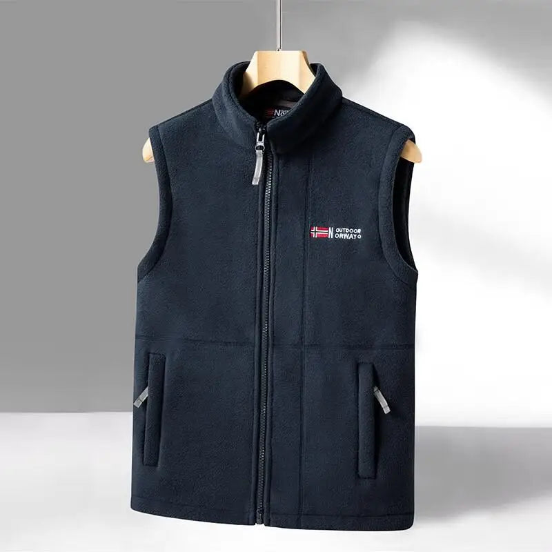Warm Fleece Gilet Vest