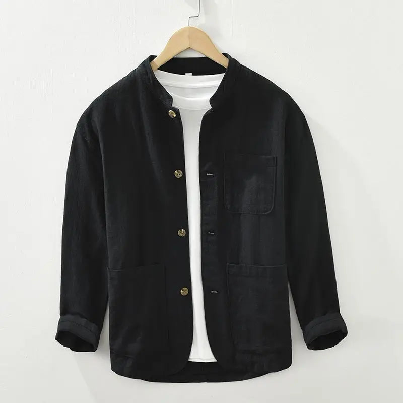 Slim Fit Casual Long-sleeve Shirt