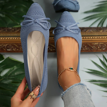 Comfortable Ribbon Tie Shoes