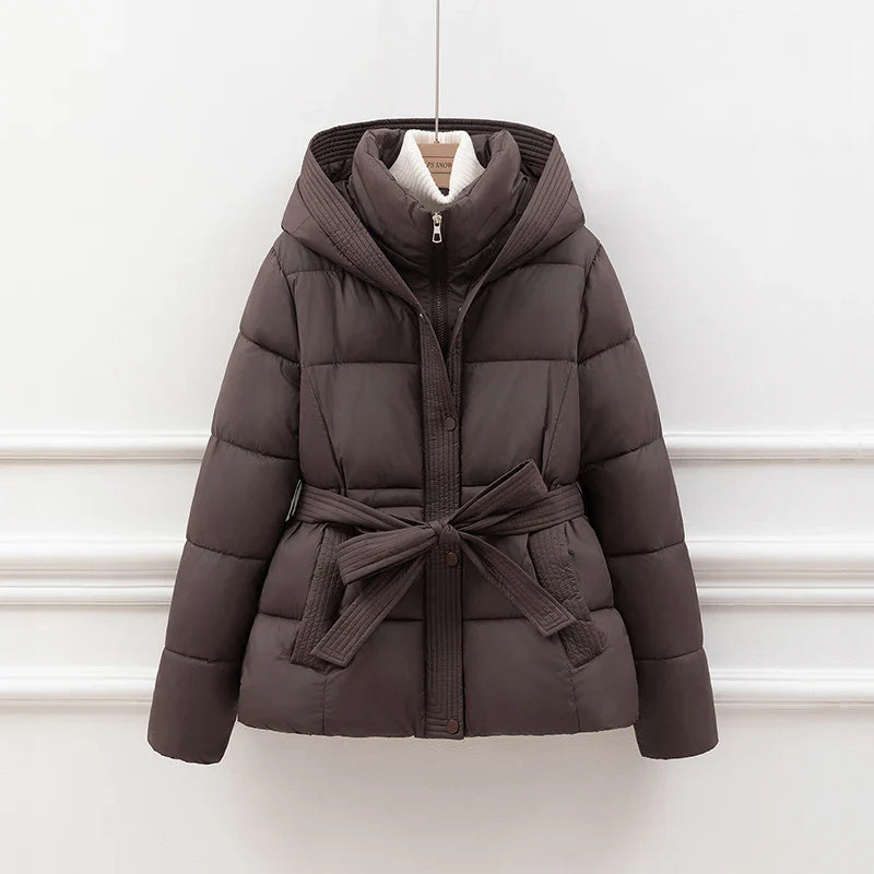 Warm Women's Puffer Coat | Fashionable Winter Jacket