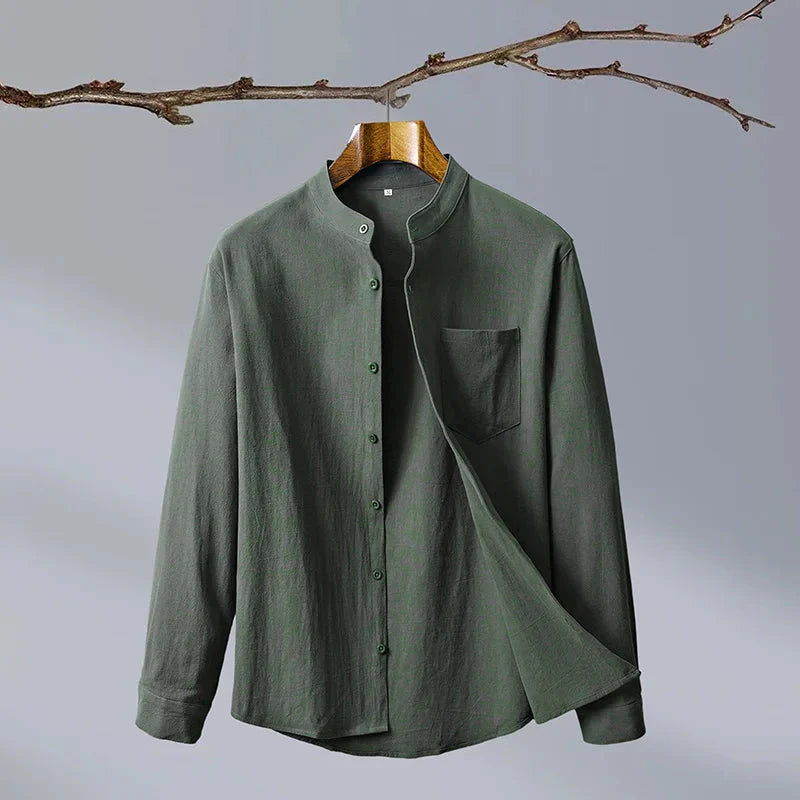 Loose Fit Casual Button Shirt for Men – Comfortable Wear - Nocini