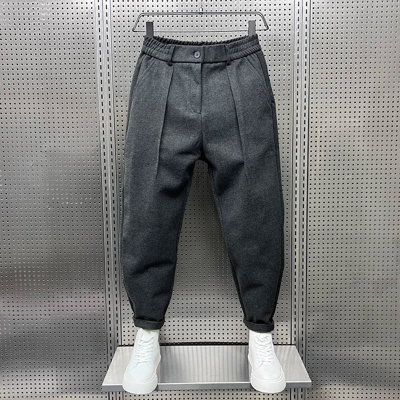 Lucas | Men's Slim Fit Classic Dress Trousers