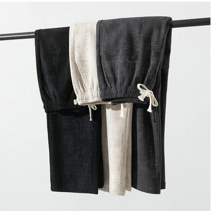 Navy Blue Fleece Jogger Pants