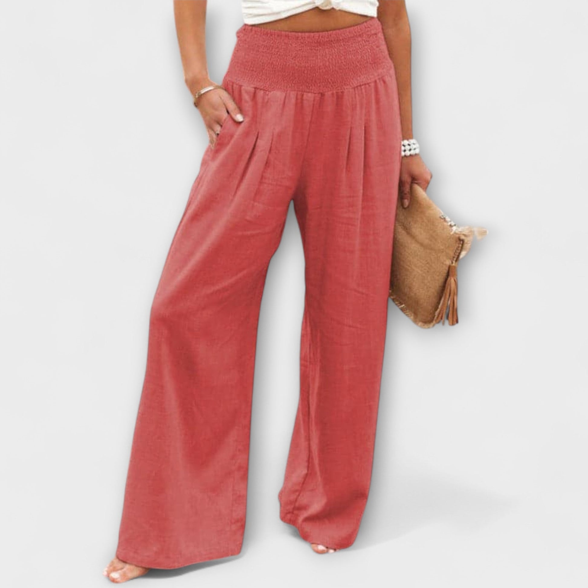 Fashionable Loose Fit Women's Trousers - Nocini