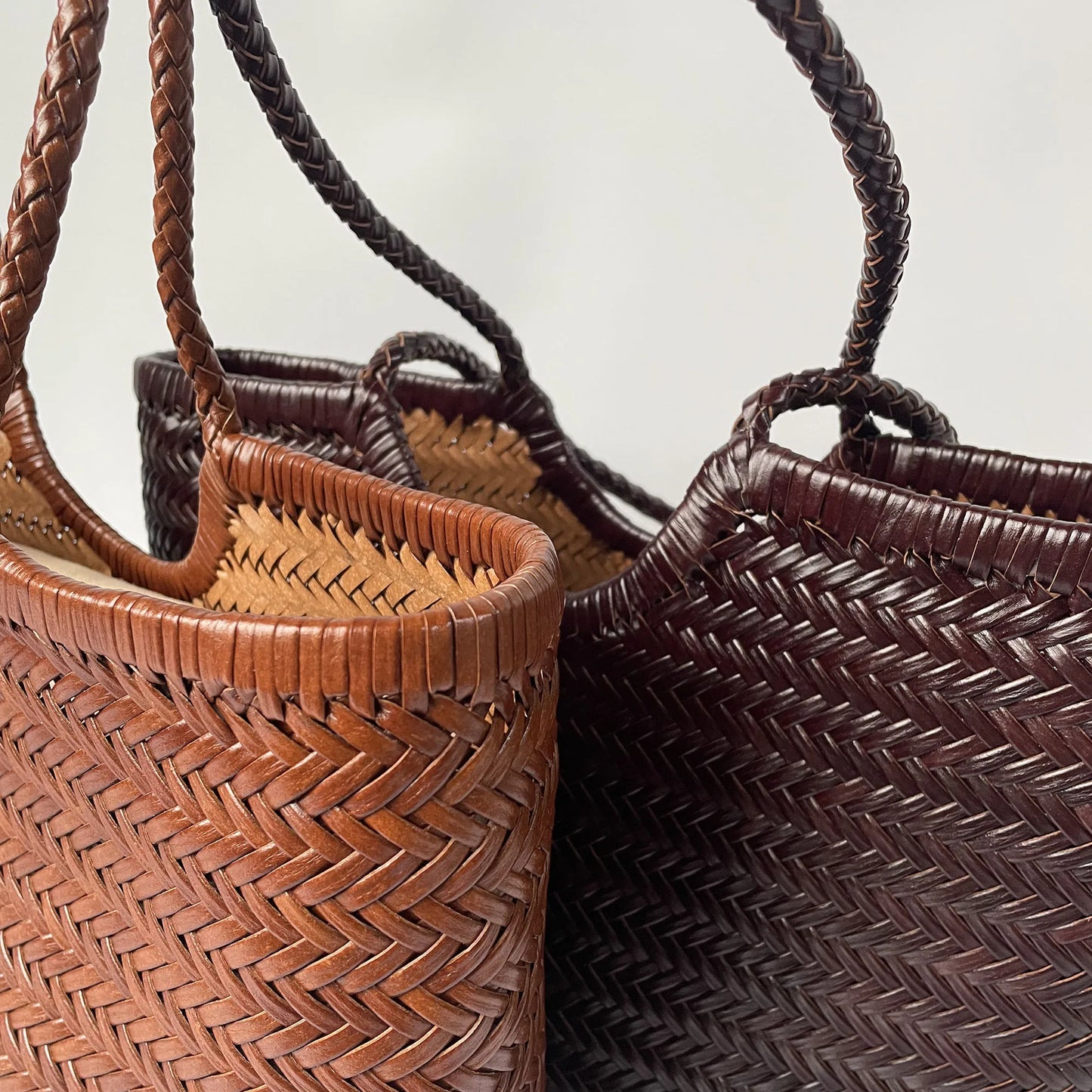 Classic Genuine Leather Shopper Bag