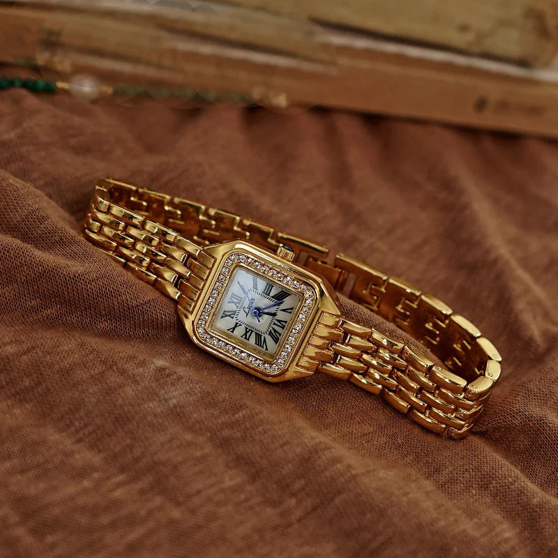 Classic Leather Strap Watch