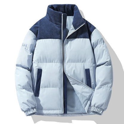 Warm Insulated Puffer Coat for Men