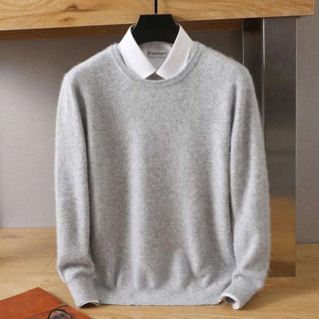 Men's Crew Neck Classic Winter Sweater