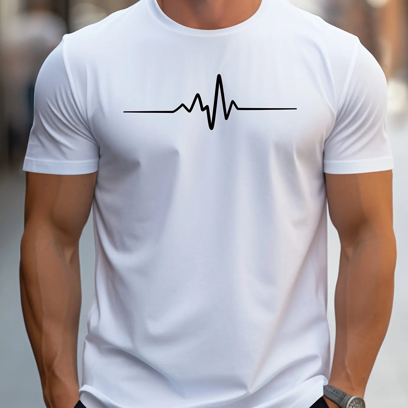 Comfortable Fit Men's Short Sleeve T-Shirt
