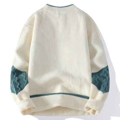 Colorful Knit Sweater Jacket